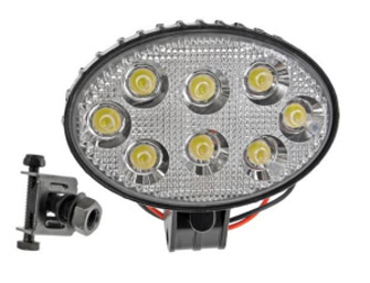 VLC6087 – Heavy Duty Work Lamp - LED, Oval, Bottom Mount