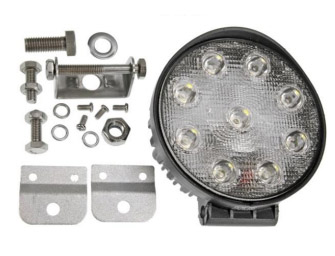VLC6089 – Heavy Duty Work Lamp - LED, Round, Bottom Mount