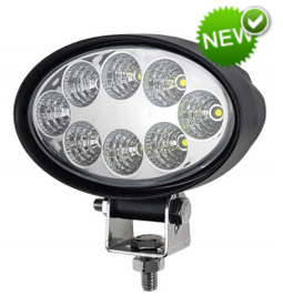 VLC6137 - Slimline Oval LED work light Flood Beam