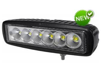VLC6138 - Slimline Low Profile LED work light Flood Beam